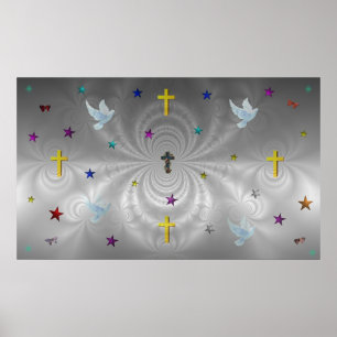Diskret Shades of Jesus Poster