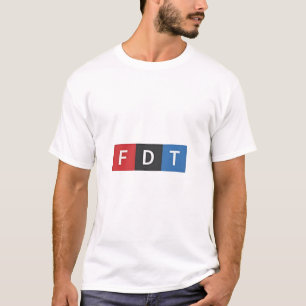 Diskreta anti-trumpy FDT Anti-Maga-demokrater T Shirt