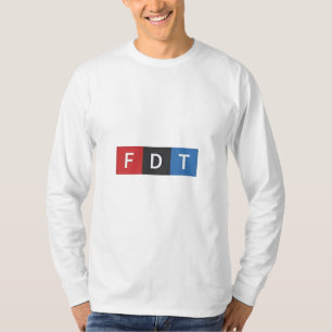 Diskreta anti-trumpy FDT Anti-Maga-demokrater T Shirt