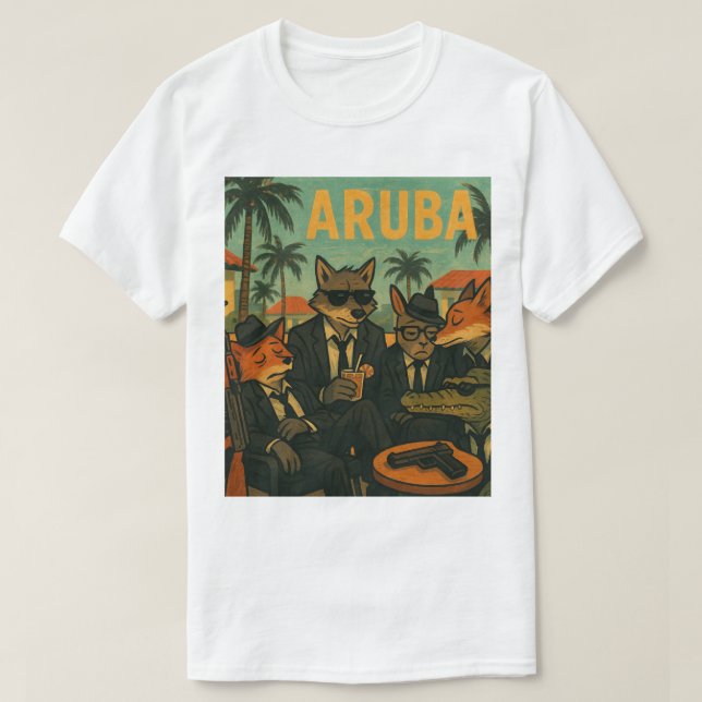 DISKRETCIRKELN FÖR ENTHEUSIASTS ARUBA 2025 T SHIRT (Design framsida)