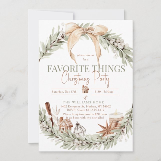 DiskretGröna Inbjudningar (Framsida)