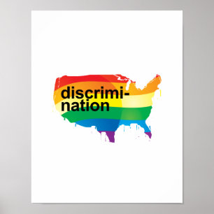 Diskriminering Poster