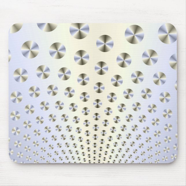 Disks in White and Blue Mousepad Musmatta (Framsidan)
