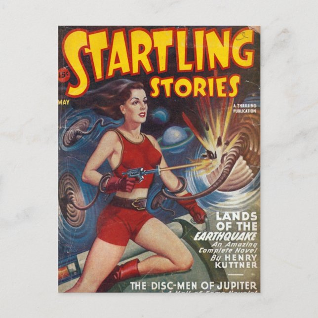 Disks of Danger Vykort (Framsida)