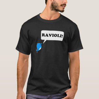 Disktanthögtalare - Ravioliskjortasvart T Shirt