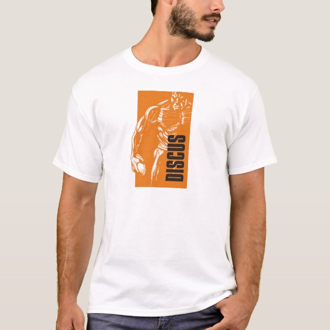 diskus t-shirt (Framsida)