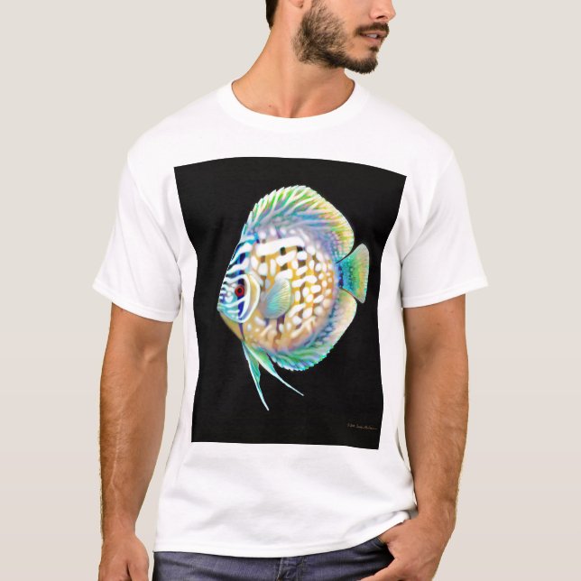 DiskusakvariefiskT-tröja Tee Shirt (Framsida)