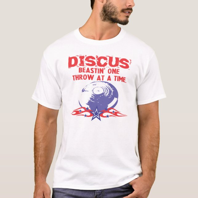 Diskustshirt T Shirt (Framsida)
