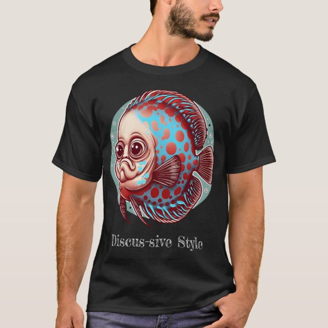 Diskutativ stil t shirt (Framsida)