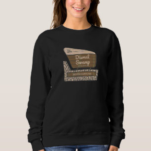 Dismal Swamp Nc Förfallen Skylt Park Semesterfiran T Shirt