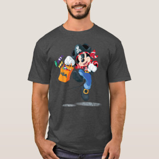 Disney Halloween Mickey Mouse Pirate Costume Trick T Shirt