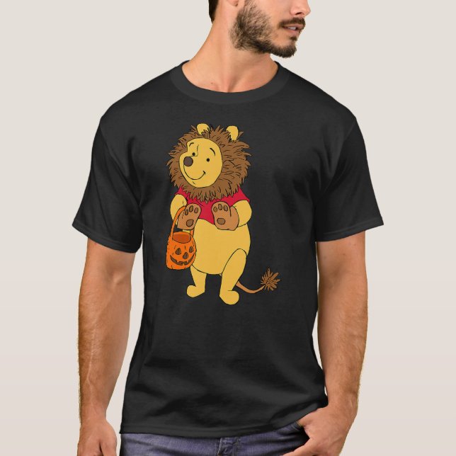 Disney Halloween Pooh the Lion T Shirt (Framsida)