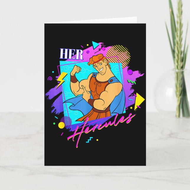 Disney Hercules Valentine’s Couples Matching Her H Kort (Framsida)