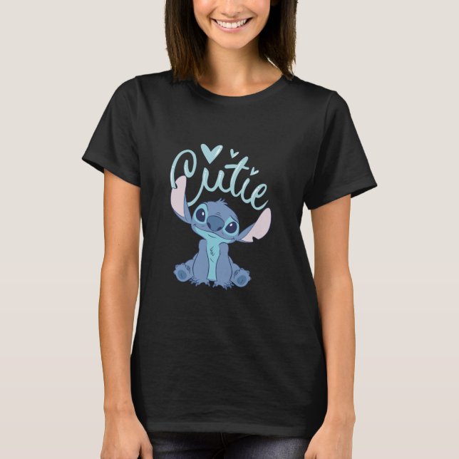 Disney Lilo & Stitch Adorable Pose T Shirt (Framsida)