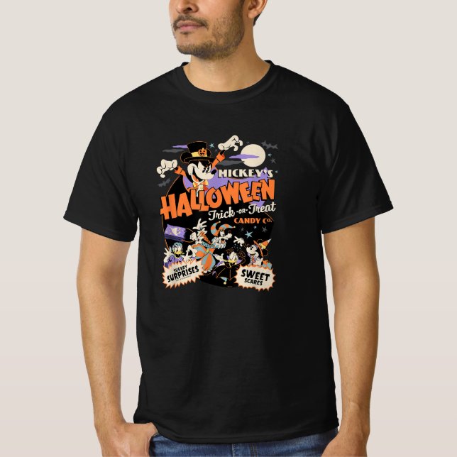 Disney Mickey Halloween T-Shirt (Framsida)