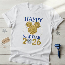 Disney New Year 2026 Family Matching Shirts T Shirt