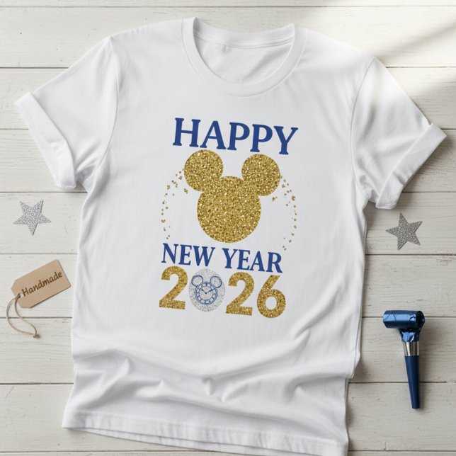 Disney New Year 2026 Family Matching Shirts T Shirt (Skapare uppladdad)