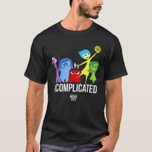 Disney Pixar Inside Out Komplicerade Känslor Grupp T Shirt