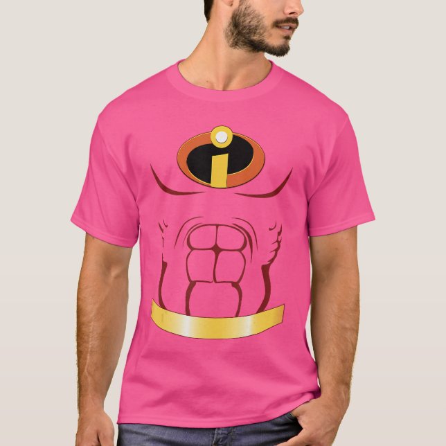 Disney Pixar The Incredibles Halloween Superhero C T Shirt (Framsida)