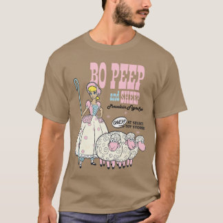 Disney Pixar Toy Story 4 Bo Peep and Sheep Adverti T Shirt