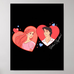 Disney Princess Ariel & Eric Alla hjärtans dag B Poster