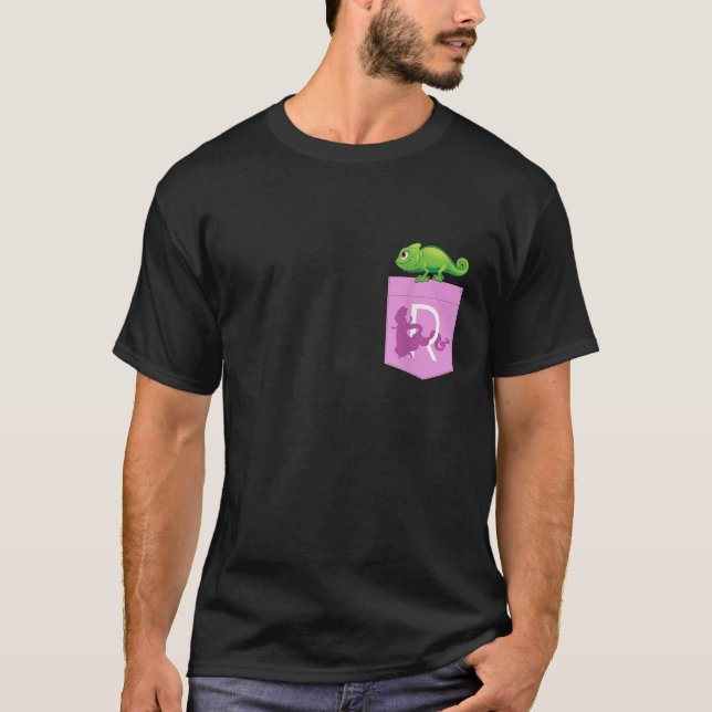 Disney Princess Rapunzel och Pascal T Shirt (Framsida)