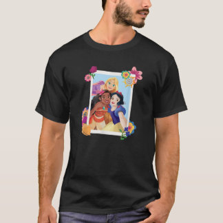Disney Prinsessa Rapunzel Moana Snövit Polaroid T Shirt