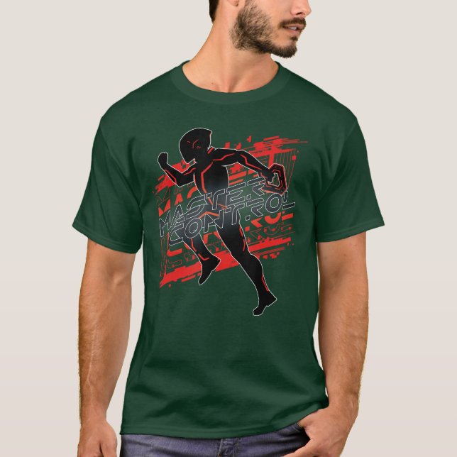 Disney TRON Ares Master Control Run Official Movie T Shirt (Framsida)