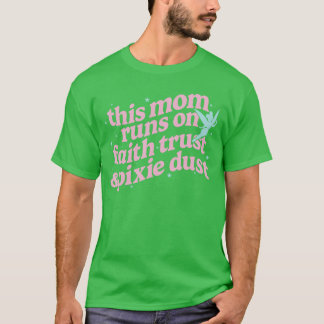 Disneyinker Bell mors dag hans mamma springer på t Shirt