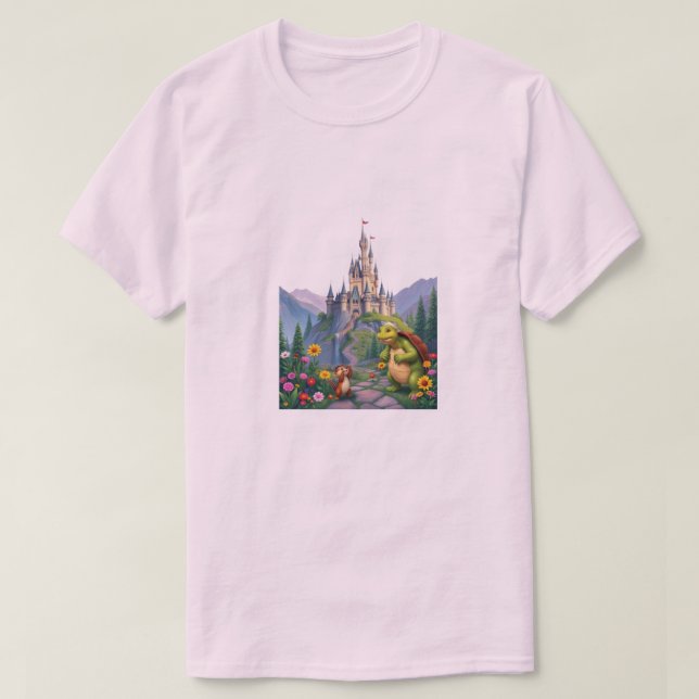 DISNEYLAND ON WHITE T-SHIRT (Design framsida)