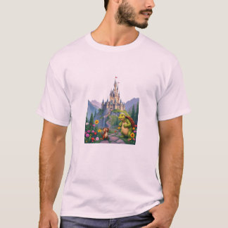 DISNEYLAND ON WHITE T-SHIRT