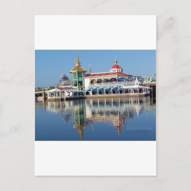 Disneyland Vykort (Framsida)