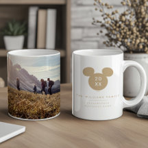 Disneys Mickey Mouse Guld-ikon med Photo
