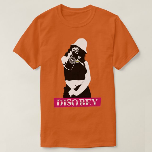 DISOBEY 1 T SHIRT (Design framsida)
