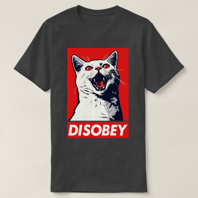 DISOBEY T SHIRT (Design framsida)