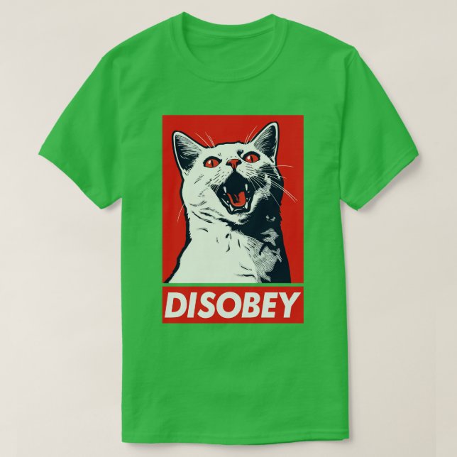 DISOBEY T SHIRT (Design framsida)
