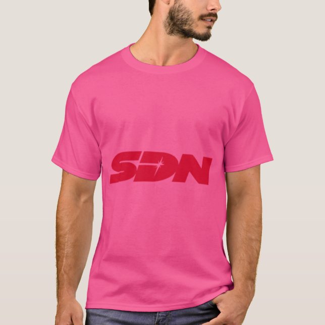Dispatch SDN Worker Mecha Man Robert friends T Shirt (Framsida)