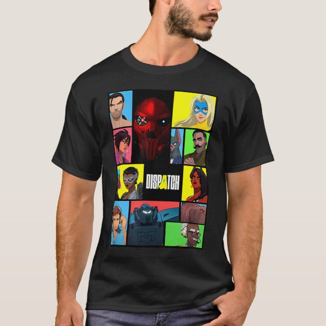 Dispatch-videospel T Shirt (Framsida)