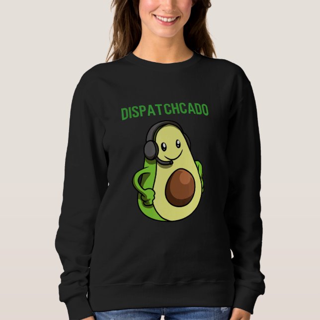 Dispatchcado 911-operatör Tunn guldgul linje D T Shirt (Framsida)