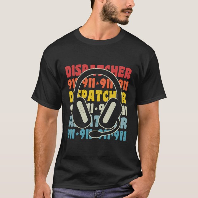 Dispatcher 911 t shirt (Framsida)