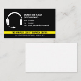 Dispatcher Akut Services-medarbetarLogotyp Visitkort