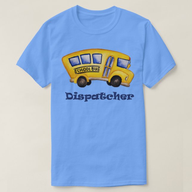 Dispatcher i Buss T Shirt (Design framsida)