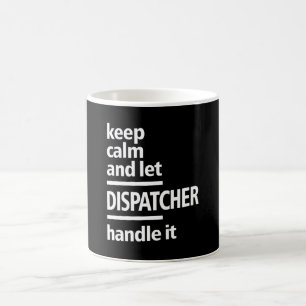 Dispatcher Job Title Gift Kaffemugg