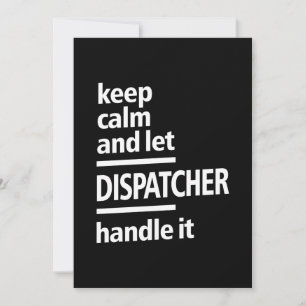 Dispatcher Job Title Gift Tack Kort