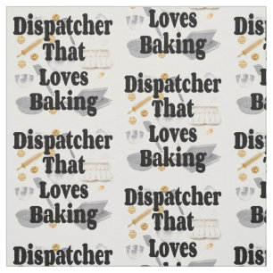 Dispatcher Kärlek Baking Tyg