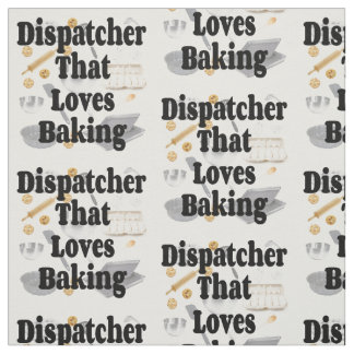 Dispatcher Kärlek Baking Tyg