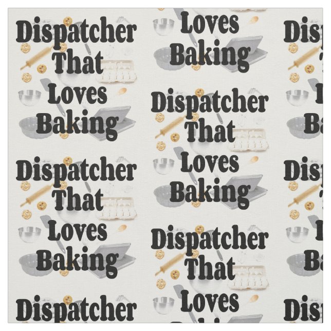 Dispatcher Kärlek Baking Tyg (Provkarta)