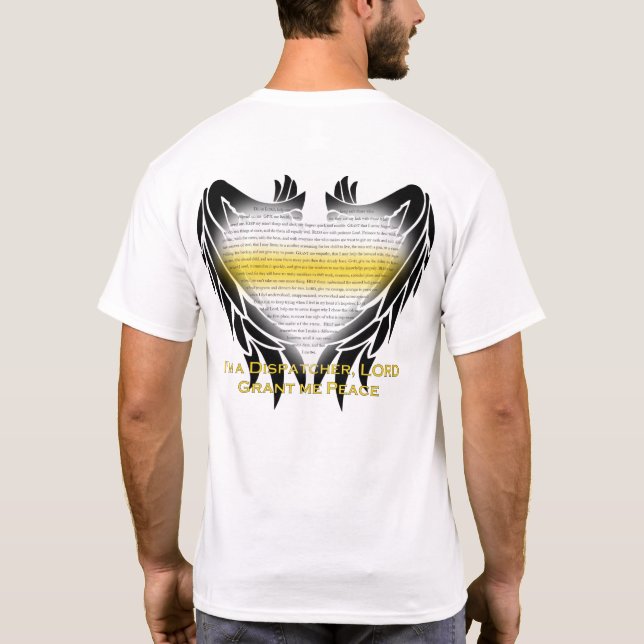 Dispatcher Prayer T Shirt (Baksida)