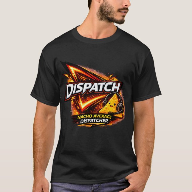 Dispatcher  t shirt (Framsida)
