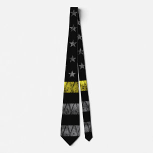 Dispatcher Thin Gult Line-Flagga Slips